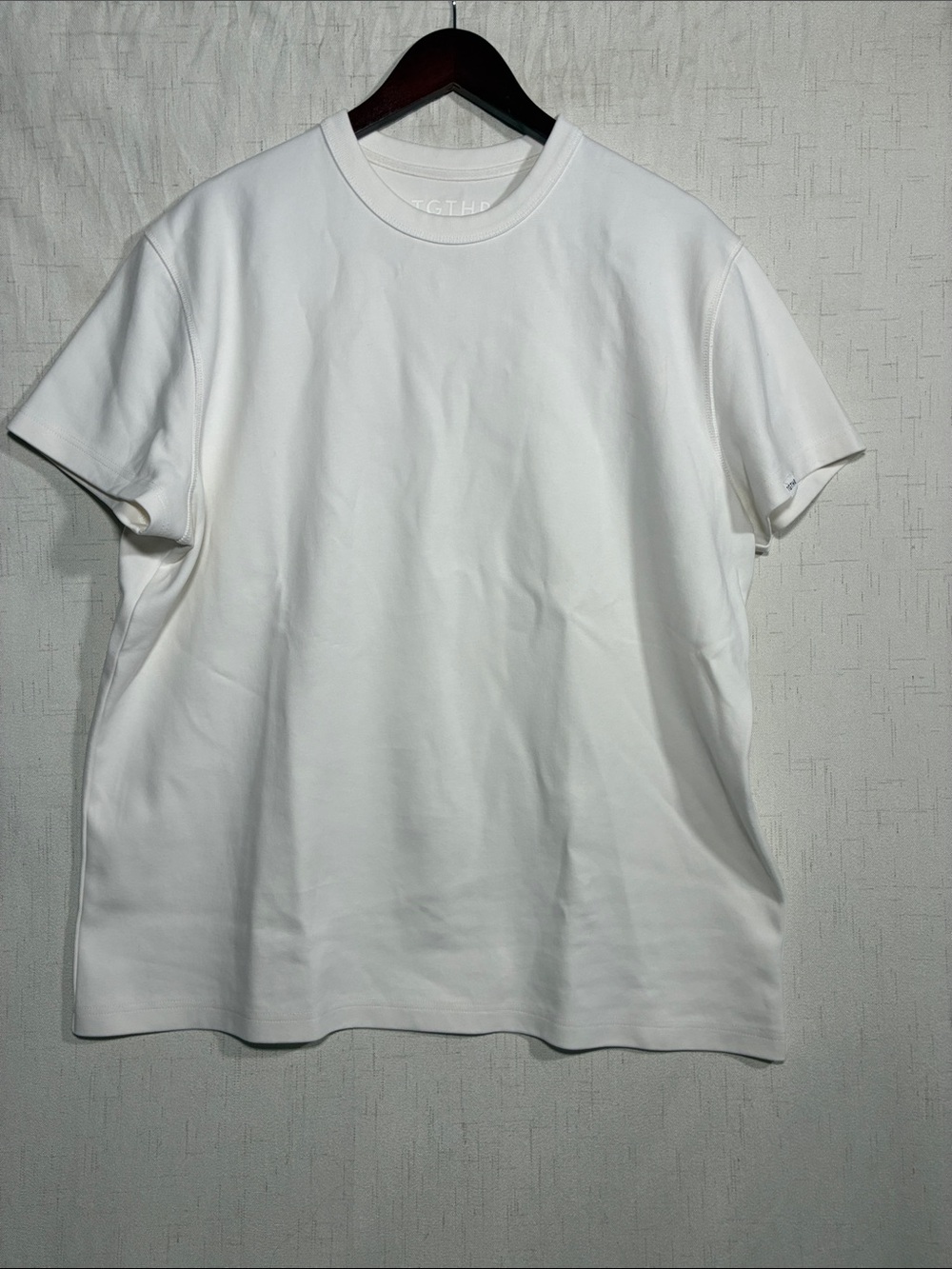 Premium White Crewneck Short Sleeve Tee